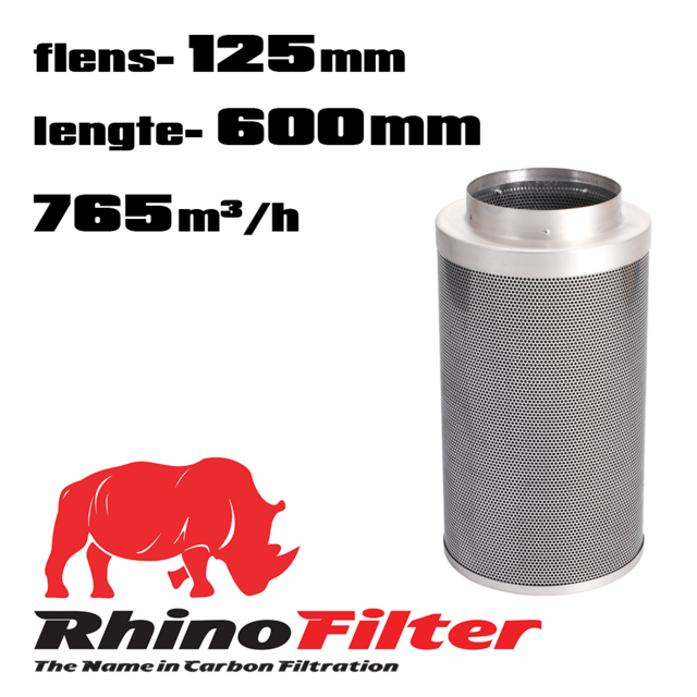 3608 RHINO Flansch 125mm, Länge 500mm, 680m3/h