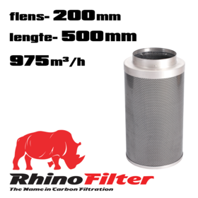 3612 RHINO Flansch 200mm, Länge 500mm, 975m3/h