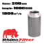 Rhino Pro 3616 RHINO flens 200mm, lengte 1000mm, 1800m3/h