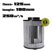 46811 GHP, ProActive, flens 125mm, lengte 190mm, 250m3/h