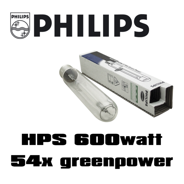 1807 Philips, GREENPOWER, 600 Watt, 230 Volt, (pro Karton 54 Stück)