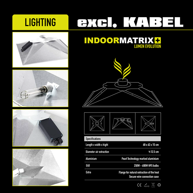 46040 GHP, MATRIX reflector, ZONDER kabel