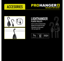 4611 GHP, Light Hanger / 5kg, 2 pieces/set