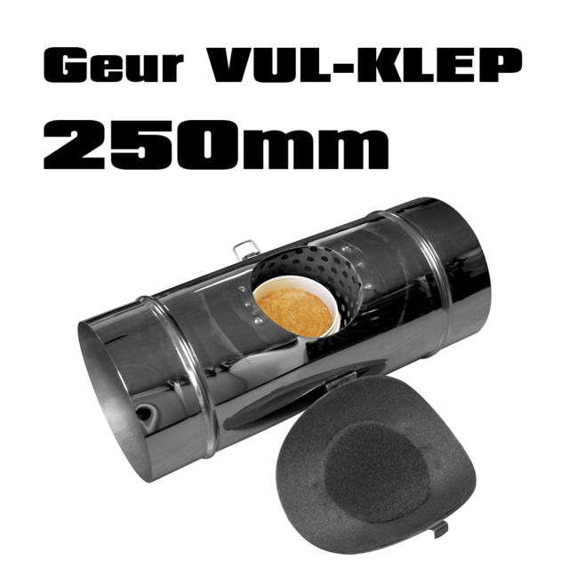 2783 ONA,Geur VUL-KLEP / flens 250mm