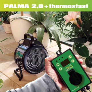 4152 PAL 2.0, Palma 2kW Heizung MIT externem Thermostat TER2
