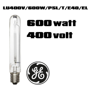 1864 General Electric, 63919, Lucalox LU400V/600W/PSL/T/E40/EL