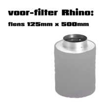 36071 Vorfilter/Filterabdeckung für Rhino 125x500mm