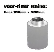 36111 Vorfilter/ Filterabdeckung für Rhino 160x500mm
