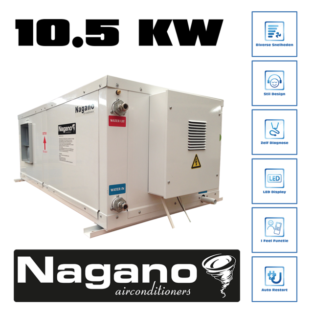 5463 NAGANO 10500, 10.5kW water cooled air conditioner