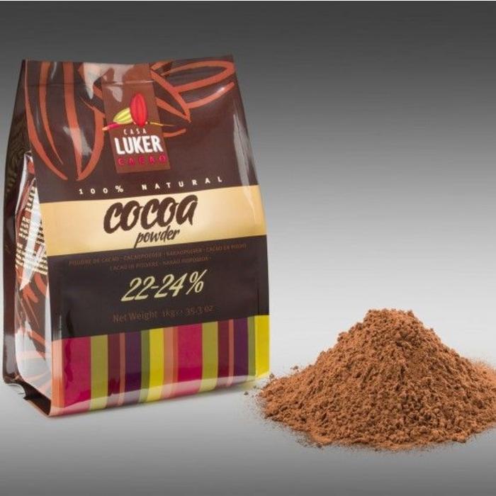 - Nicht alkalisiertes 100% Kakaopulver mit 20/24% Fettgehalt – Colombian Origin, 1kg