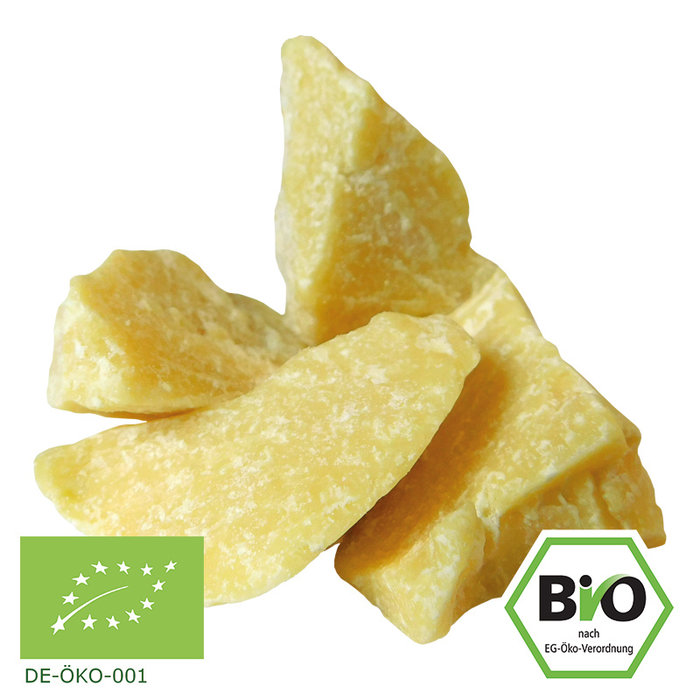 - 100% Kakaobutter in Stücken, Bio Desodoriert sanft & seidig