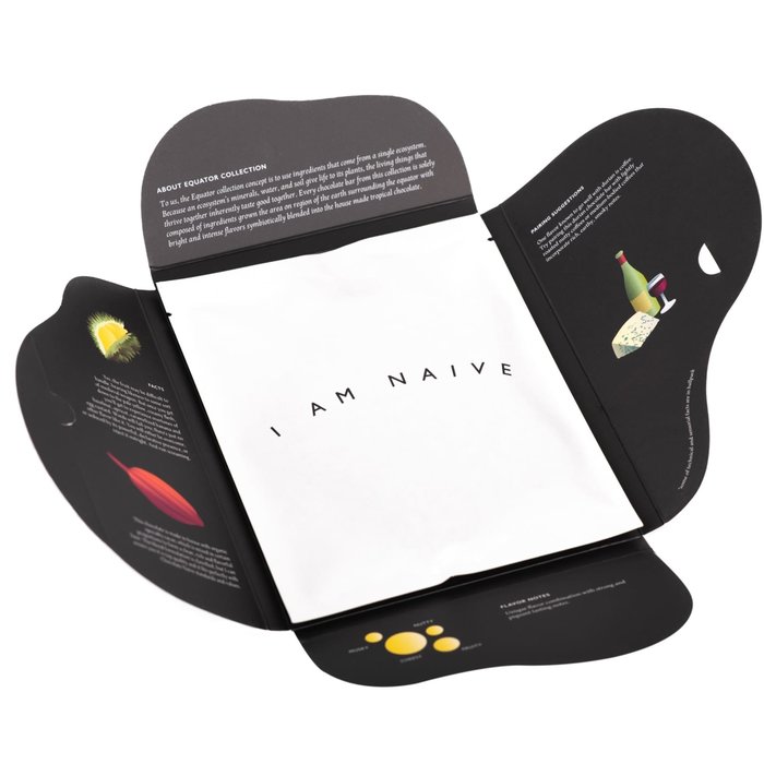 - Dunkle Milchschokolade mit Durian 61%, 50g