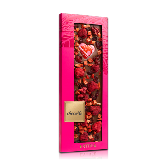 - Entrée |  Milchschokolade mit weißes Schokoladenherz, 110g
