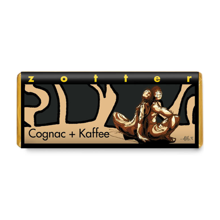 - Schokolade mit Cognac + Kaffee