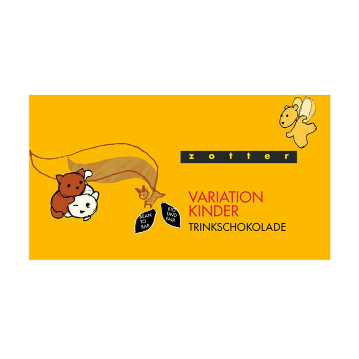 - Trinkschokolade  Variation für Kinder