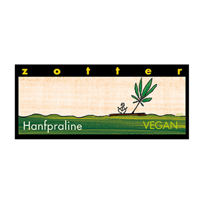 - Hanfpraline VEGAN Schokolade