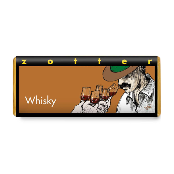 - Schokolade mit Whisky