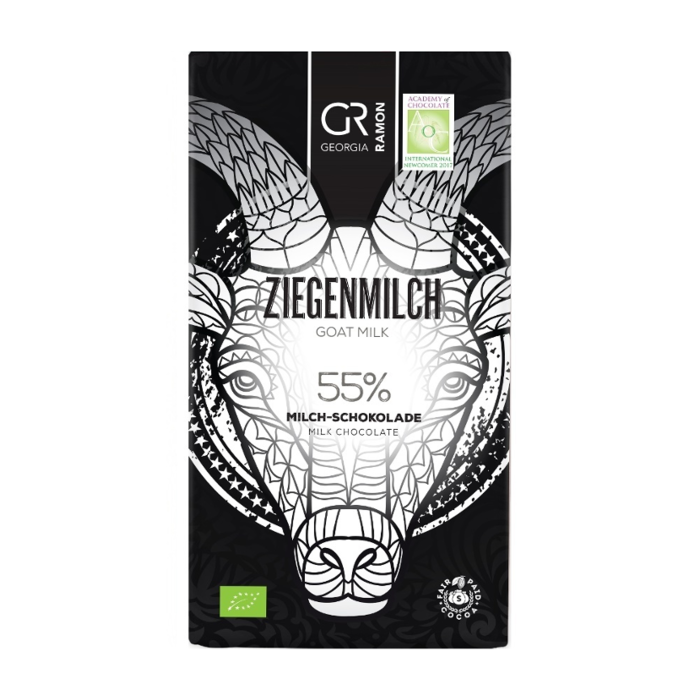 - Ziegenmilch 55 % BIO Milchschokolade