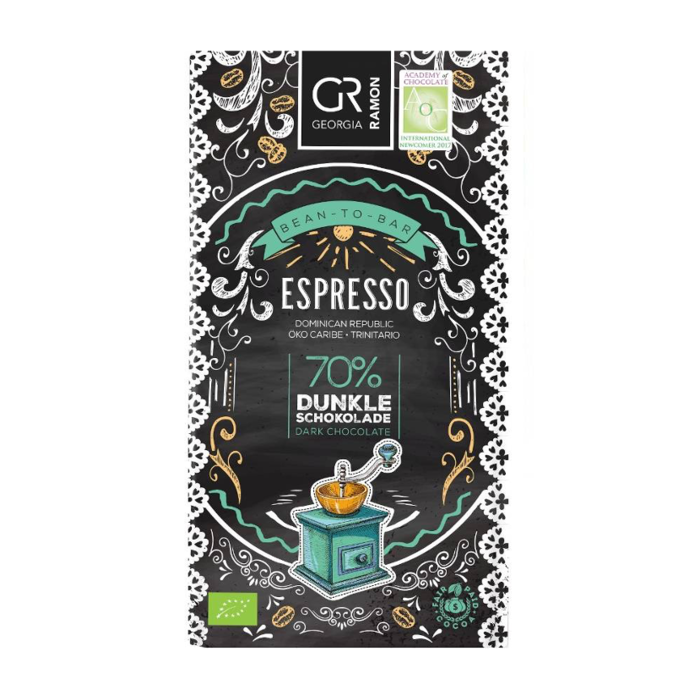 - Espresso 70% BIO, 50g