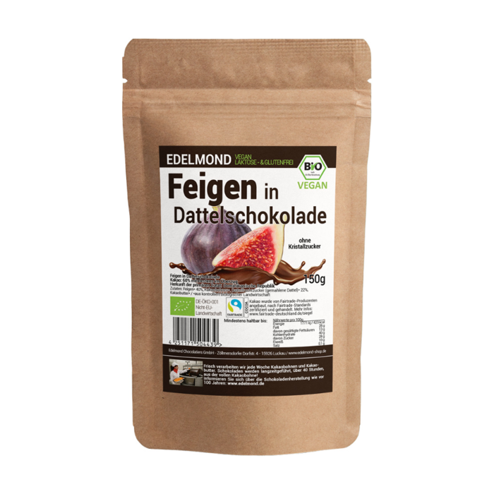 - Feigen in "Nur Frucht"-Schokolade, Bio , 150g