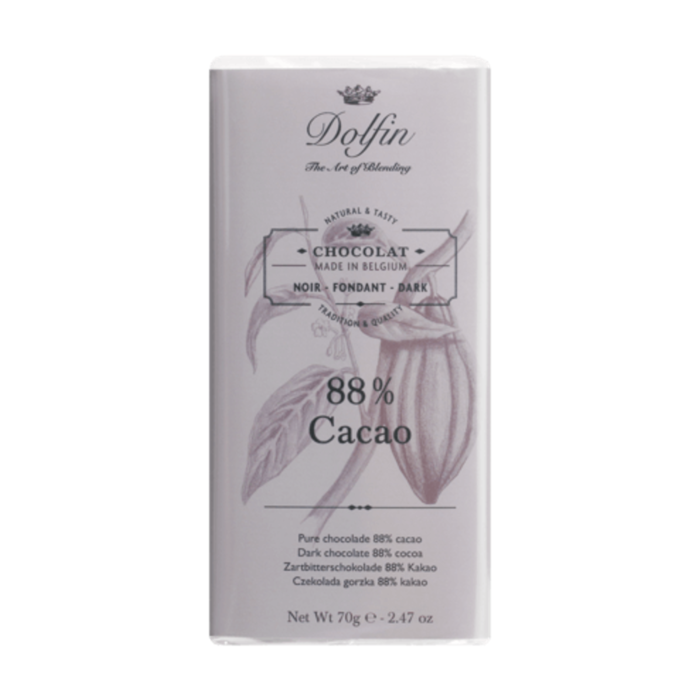 - Edelbitterschokolade 88% Kakao, 70g