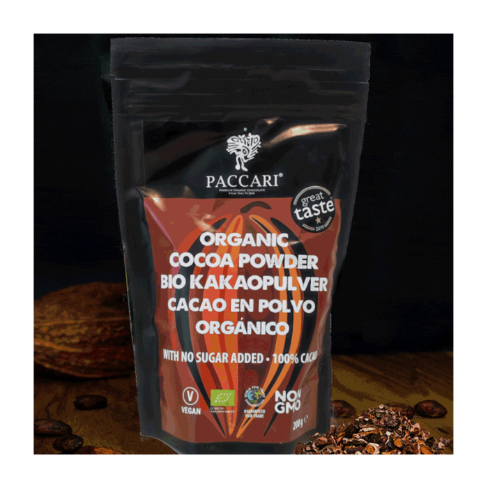 - Bio Kakaopulver 100%, 200g