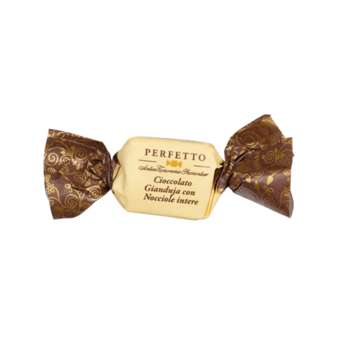 - Perfetto Gianduia, Praline mit ganzen Haselnüssen, 100g