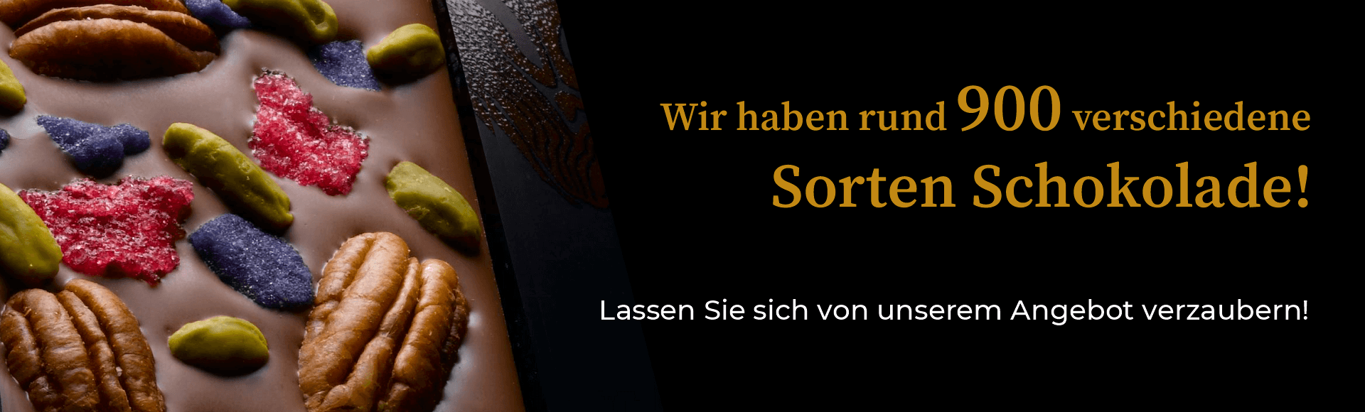 Die größte Schokolade Auswahl am Bodensee