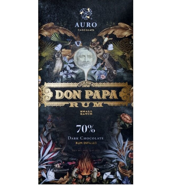 - Don Papa Dunkle Schokolade 70% Rum Infusion,  60g