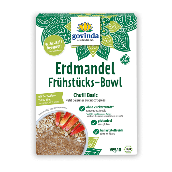 - Erdmandel-Frühstücks-Bowl Basic