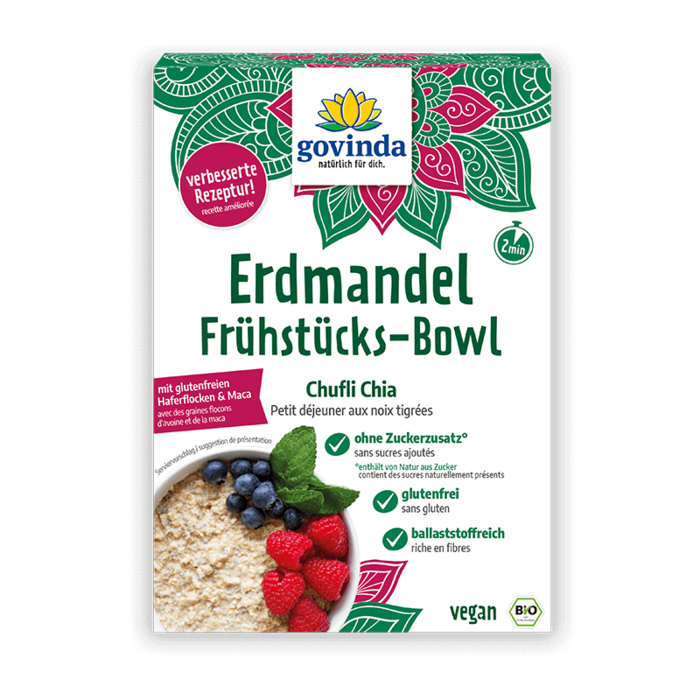 - Erdmandel-Frühstücks-Bowl Chia, 500g