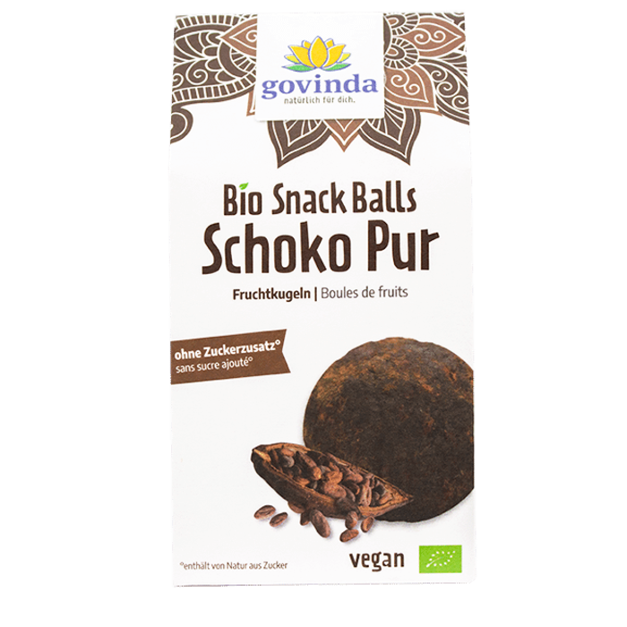 - Snack Balls Schoko Pur, 100g