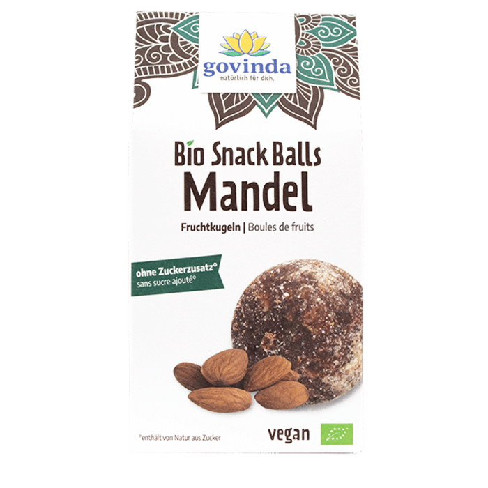 - Snack Balls Mandel, 100g