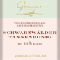 - Vollmilchschokolade Schwarzwälder Tannenhonig, 100g