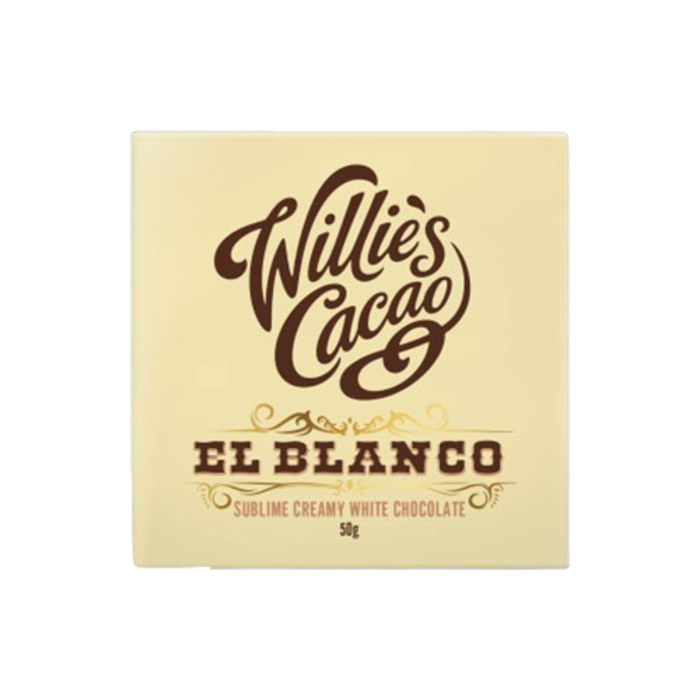 - Weiße Schokolade El Blanco, 50g