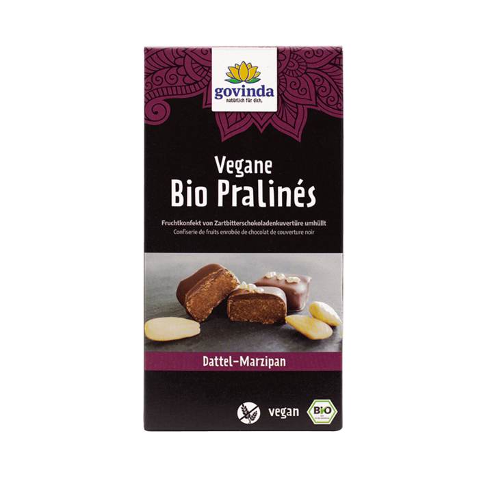 - Vegane Bio Pralinés Dattel-Marzipan