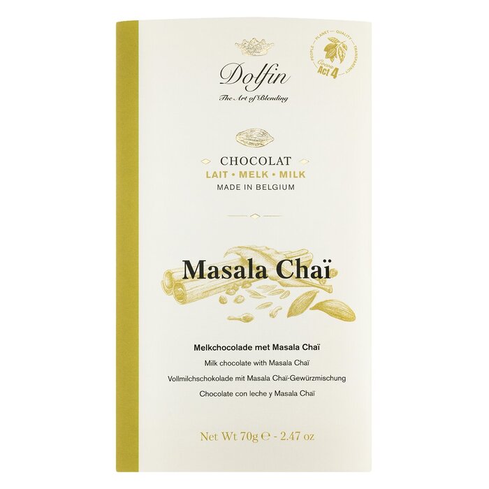- Vollmilchschokolade mit Hot Masala