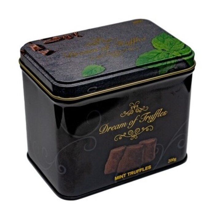 - B2B Trüffel mit Minze, 200g (min 10 Dosen)