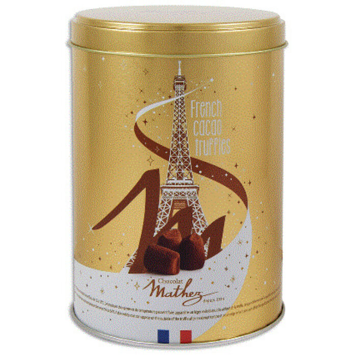 - Cacao Truffles in Metalldose, 500g (min 10 Dosen) VORBESTELLUNG