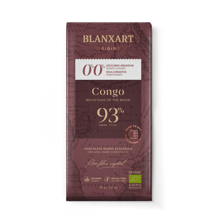 - Congo 93% Bio-Edelbitterschokolade, 75g