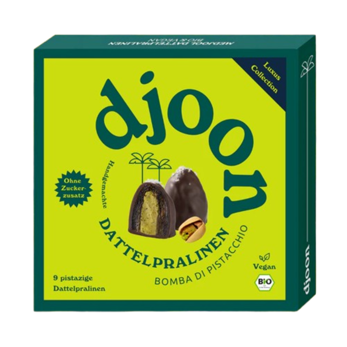 - Dattelpralinen: Bomba di Pistacchio (Bio)
