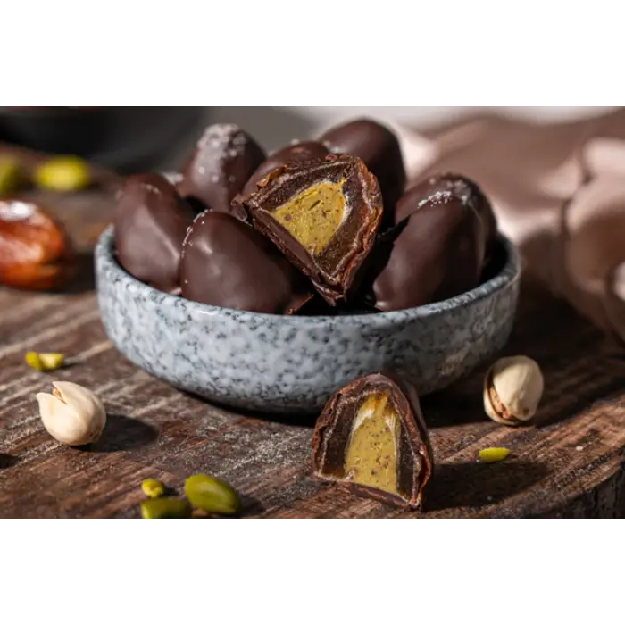 - Dattelpralinen: Bomba di Pistacchio (Bio) 100g