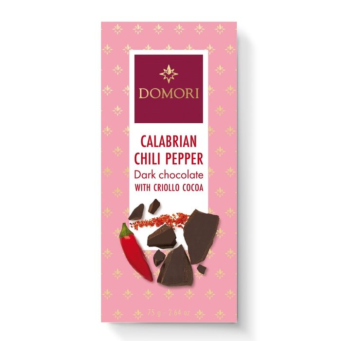 - Edelbitterschokolade mit Chilipfeffer