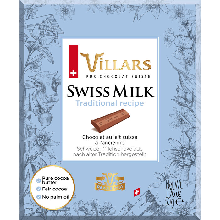 - Swiss Milk | Traditional recipe, 50g B2B
