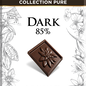 - Dark 85% Schokolade, 100g