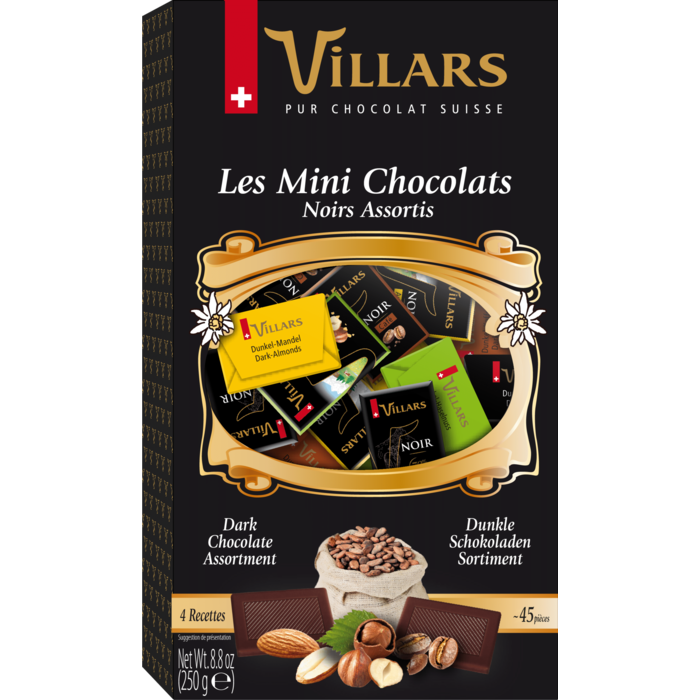 - Zartbitter-Napolitains in Box (4 Sorten) 250g  B2B