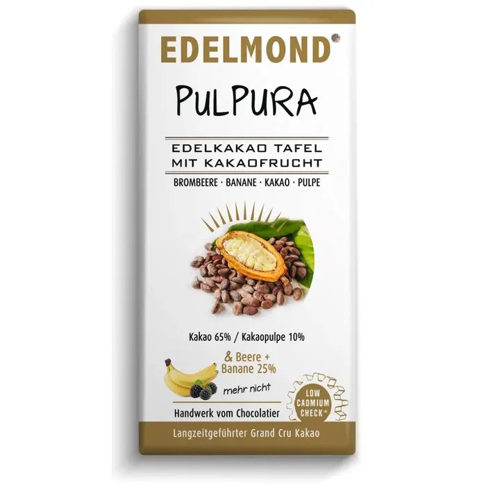 PulPura Kakao & Pulpe Banane/Brombeer, 75g