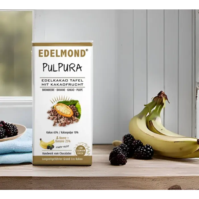 PulPura Kakao & Pulpe Banane/Brombeer, 75g