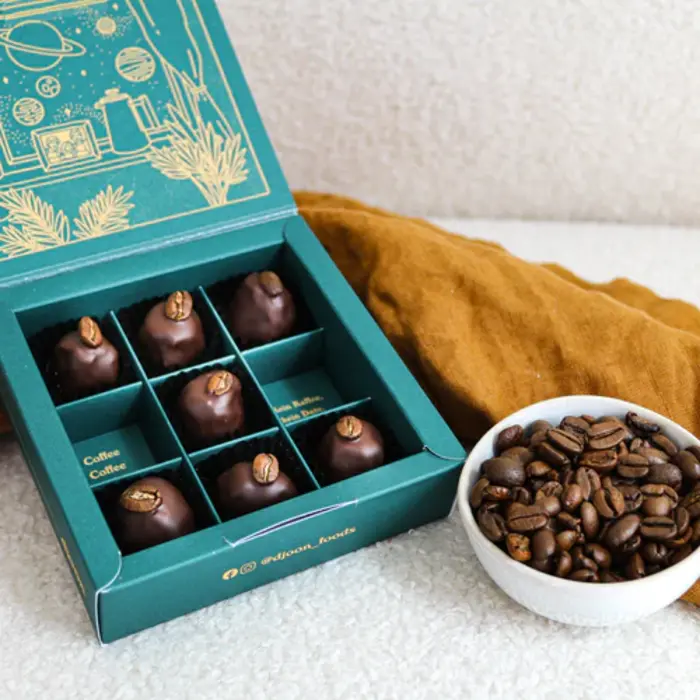 - Dattelpralinen: Espresso Crunch  (Bio), 100g