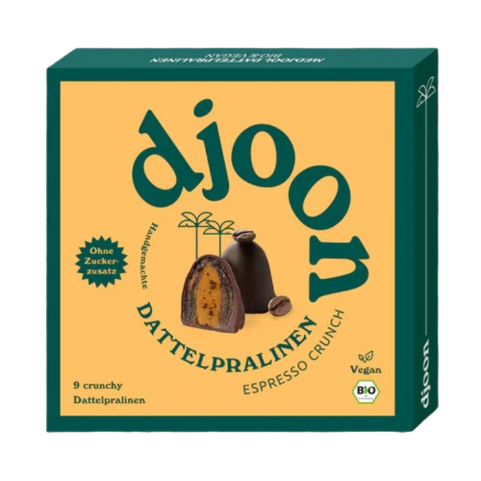 - Dattelpralinen: Espresso Crunch  (Bio), 100g